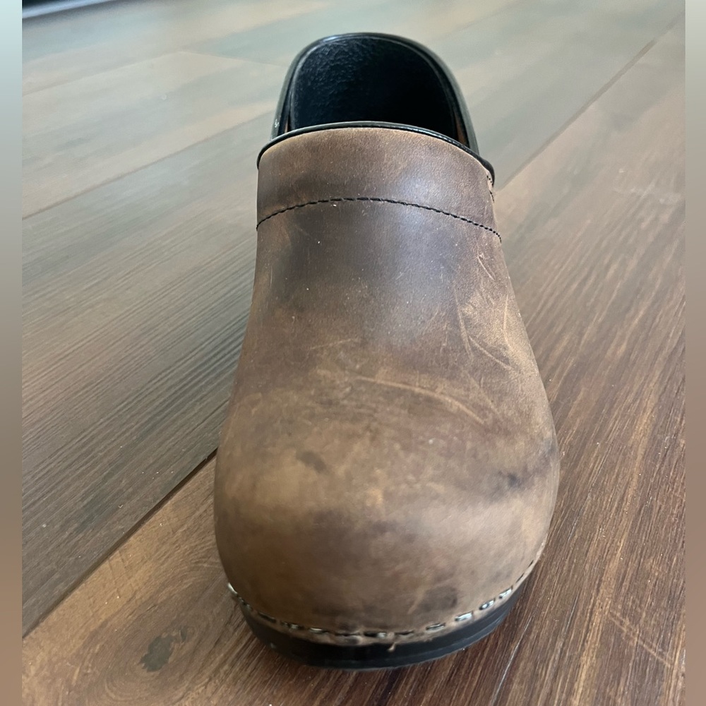 Dansko clogs - size EU 40, antique brown oiled - Picture 7 of 11